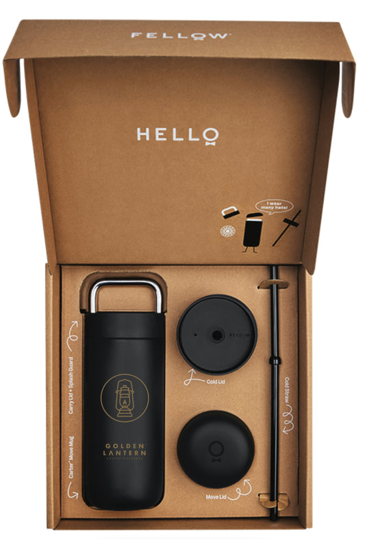 Golden Lantern x Fellow - 16oz Carter 3-in-1 Lid System