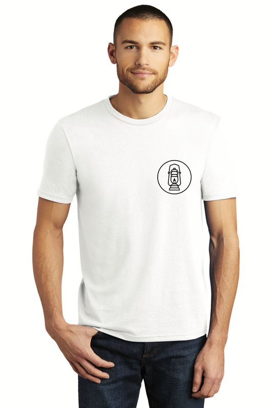 Lamp Outline T Shirt